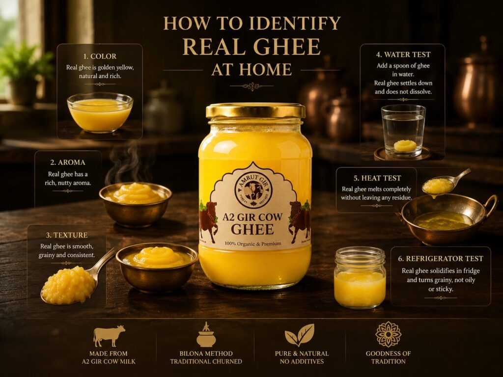 How to Identify Pure Ghee at Home